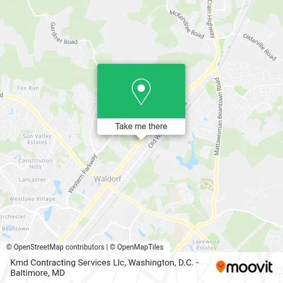 Kmd Contracting Services Llc map