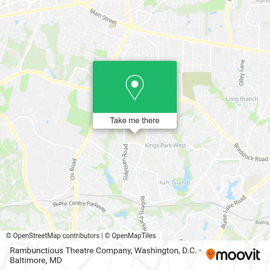Rambunctious Theatre Company map