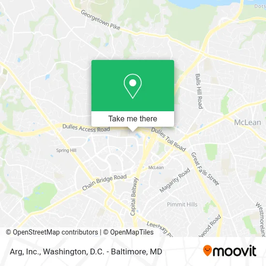 Arg, Inc. map
