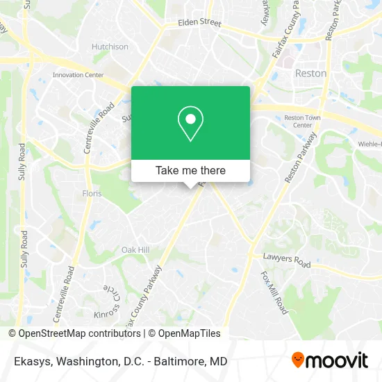Ekasys map