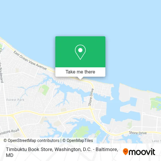 Timbuktu Book Store map