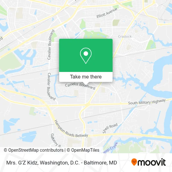 Mrs. G'Z Kidz map