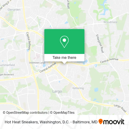 Hot Heat Sneakers map