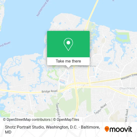 Shotz Portrait Studio map