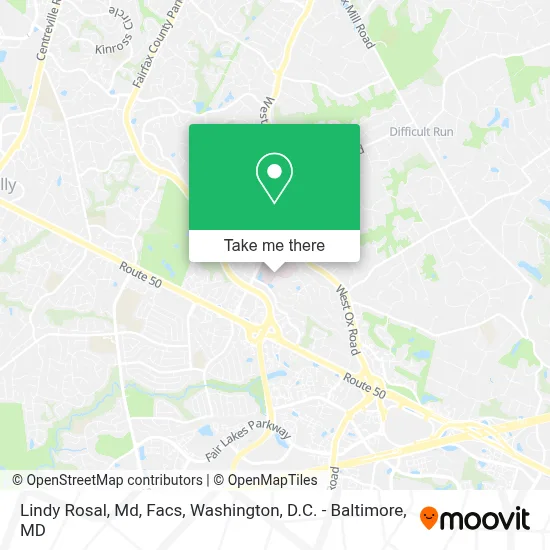 Lindy Rosal, Md, Facs map