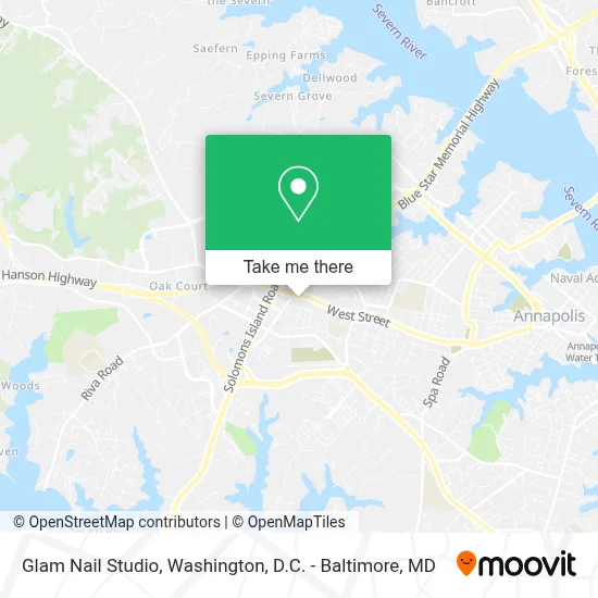 Glam Nail Studio map