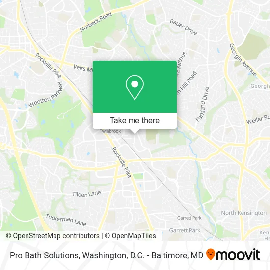Pro Bath Solutions map