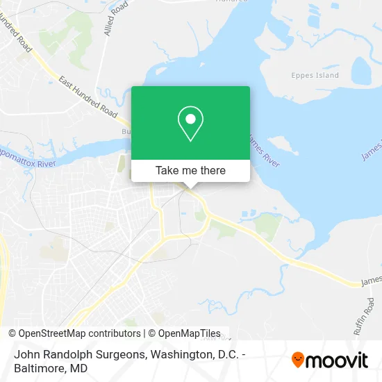 John Randolph Surgeons map