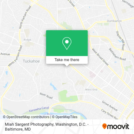 Miah Sargent Photography map