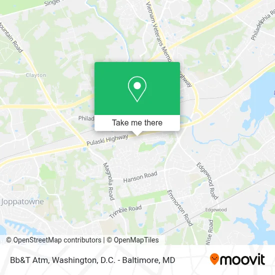 Bb&T Atm map