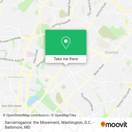 Sarcarrogance: the Movement map