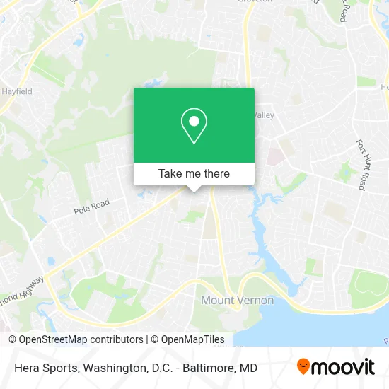 Hera Sports map