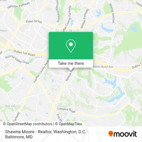 Shawna Moore - Realtor map