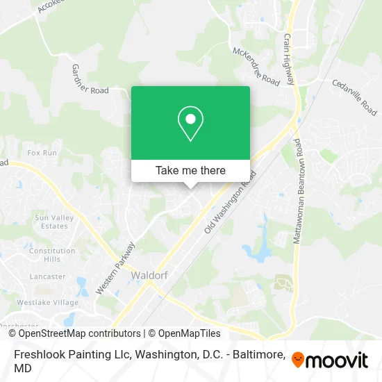 Freshlook Painting Llc map