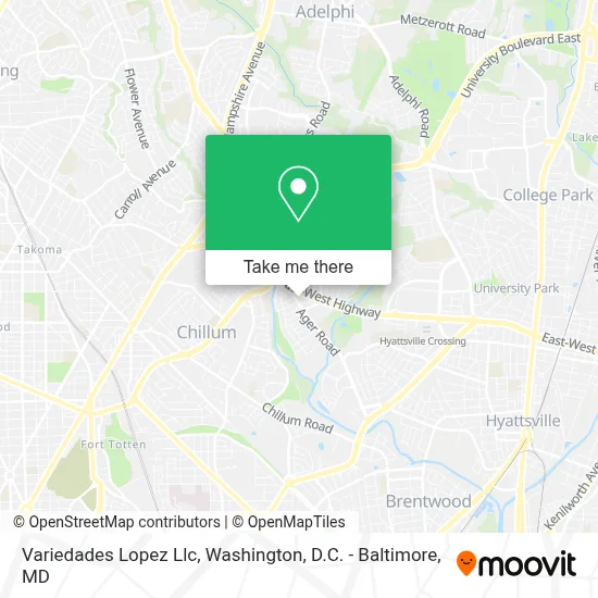 Variedades Lopez Llc map