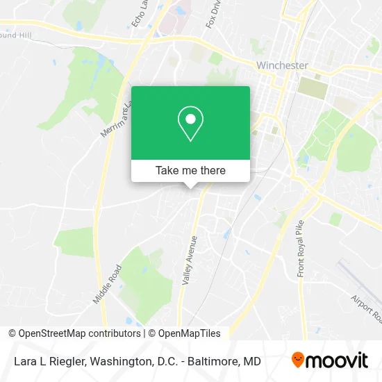 Lara L Riegler map