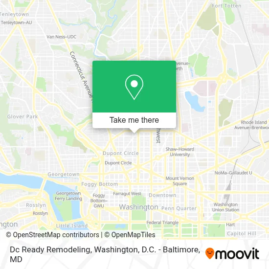 Dc Ready Remodeling map