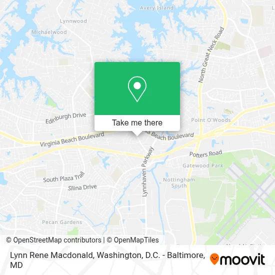 Lynn Rene Macdonald map