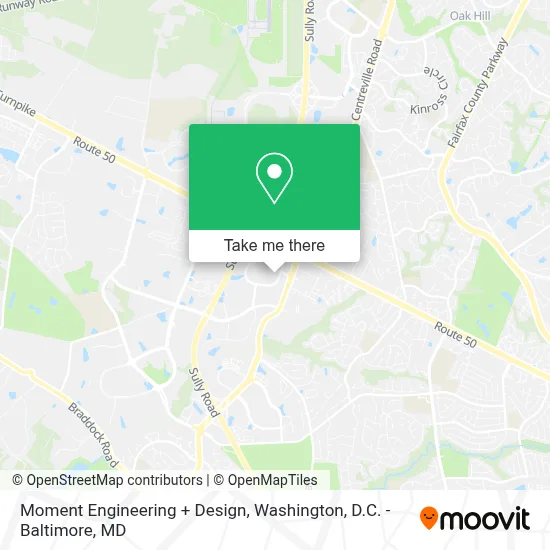 Moment Engineering + Design map