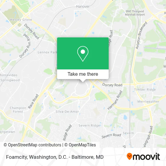 Foamcity map