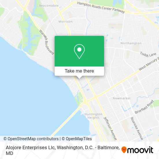 Alojore Enterprises Llc map