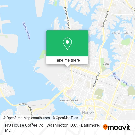 Fr8 House Coffee Co. map