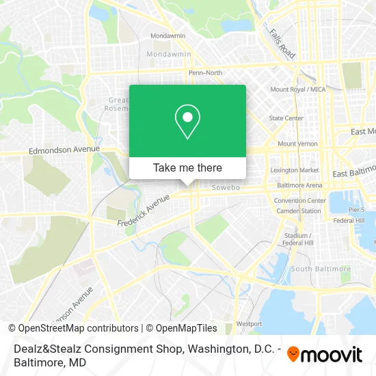 Dealz&Stealz Consignment Shop map