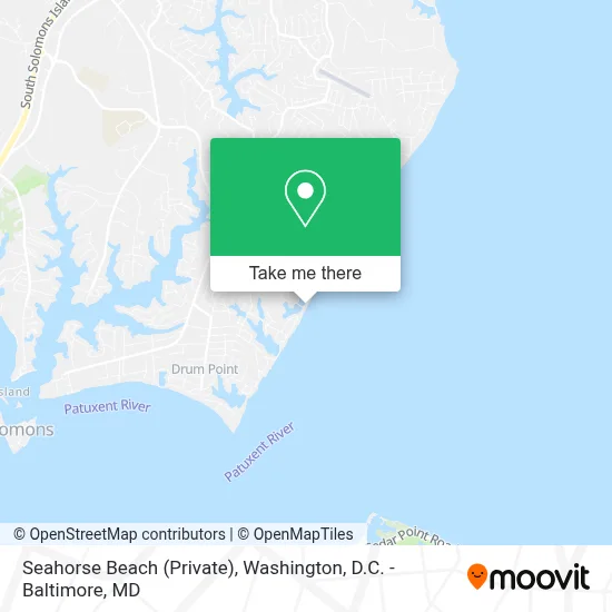 Seahorse Beach (Private) map