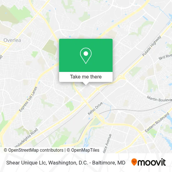 Shear Unique Llc map