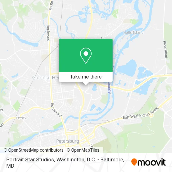 Portrait Star Studios map