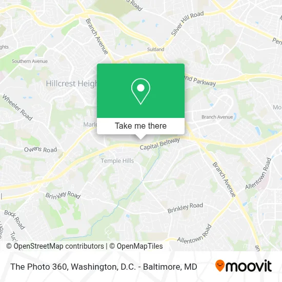 The Photo 360 map