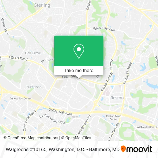 Walgreens #10165 map