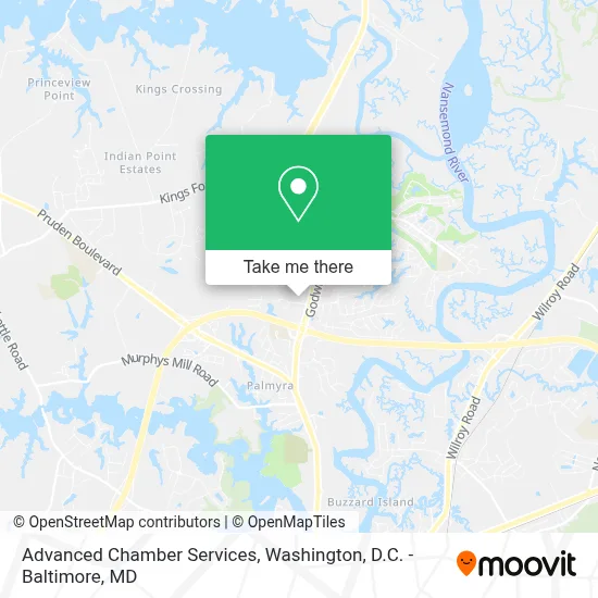 Advanced Chamber Services map