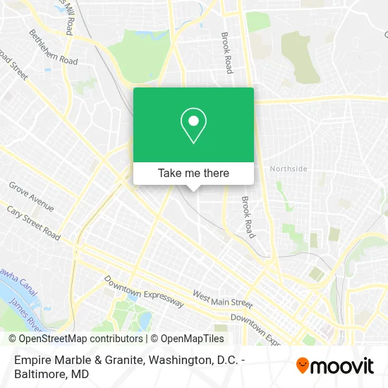 Empire Marble & Granite map