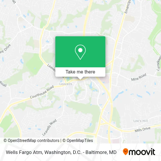 Wells Fargo Atm map