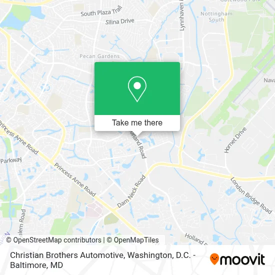 Christian Brothers Automotive map