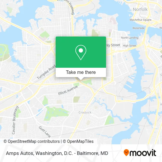 Amps Autos map