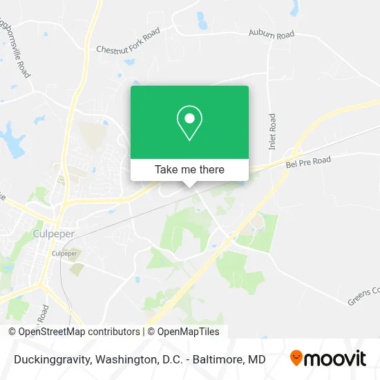 Duckinggravity map