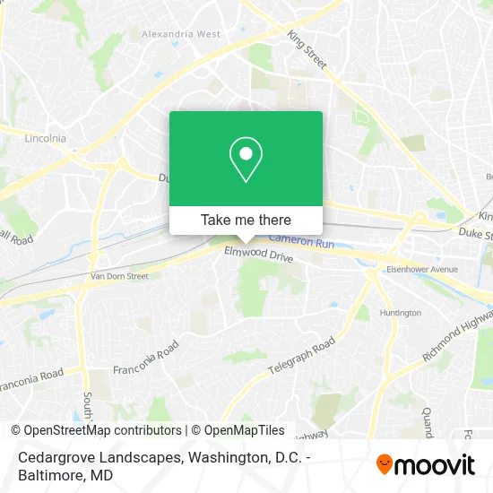 Cedargrove Landscapes map