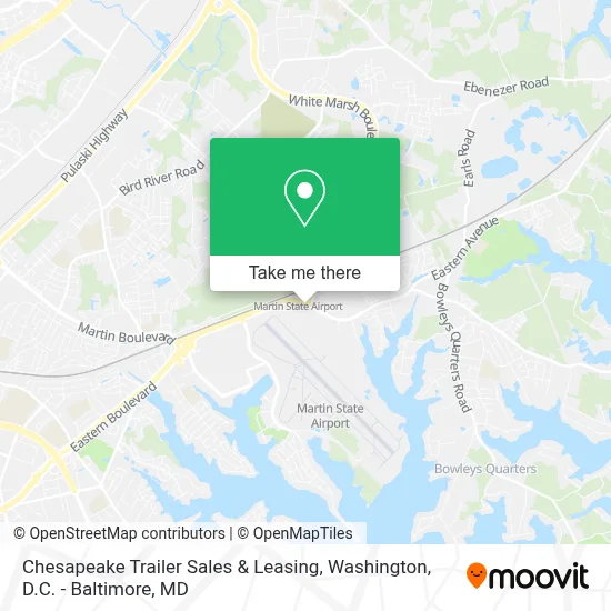 Chesapeake Trailer Sales & Leasing map
