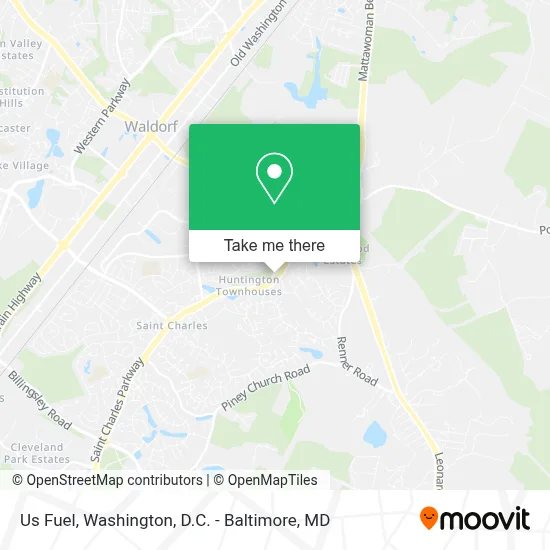 Us Fuel map