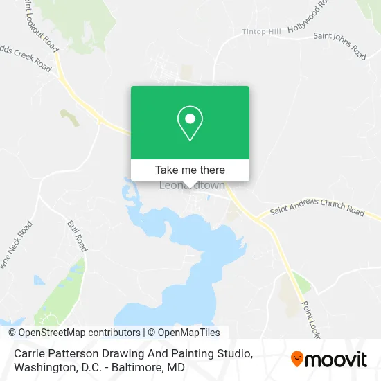 Carrie Patterson Drawing And Painting Studio map