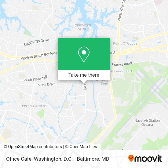 Office Cafe map