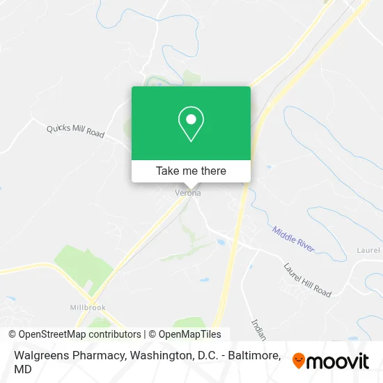 Walgreens Pharmacy map