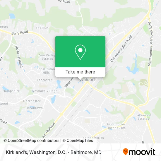 Kirkland's map