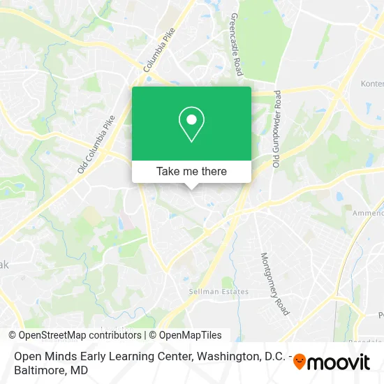 Open Minds Early Learning Center map