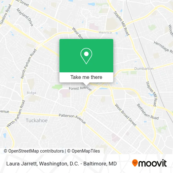 Laura Jarrett map