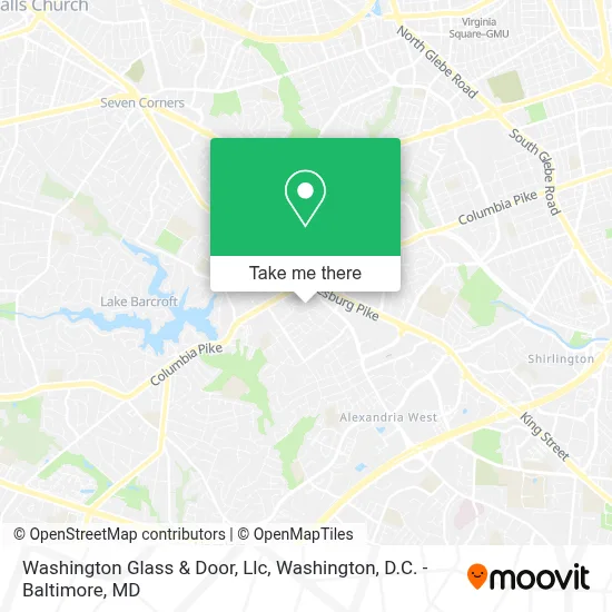 Washington Glass & Door, Llc map