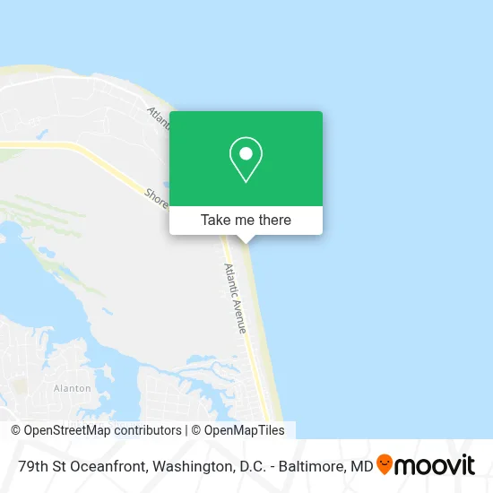 79th St Oceanfront map
