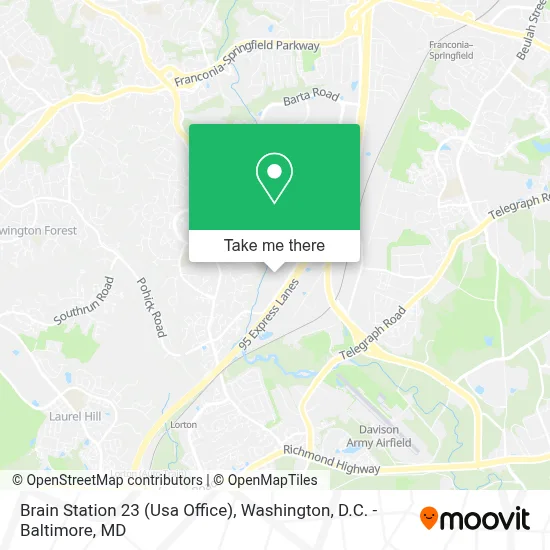 Brain Station 23 (Usa Office) map